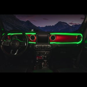 Jeep Gladiator JT LED Dash Strip Kit - Interior - ORACLE Lighting - Dynamic ColorSHIFT - `20-`23